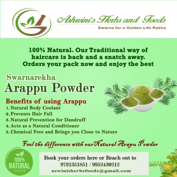 Natural Arappu Powder